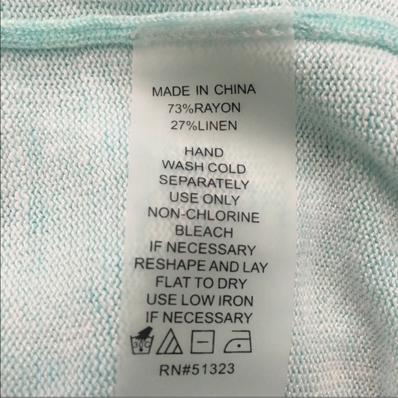 Size Large Two By Vince Teal Wide Neck Sweater - Picture 3 of 7